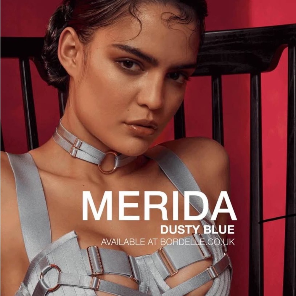 Bordelle Merida Dusty Blue collar
